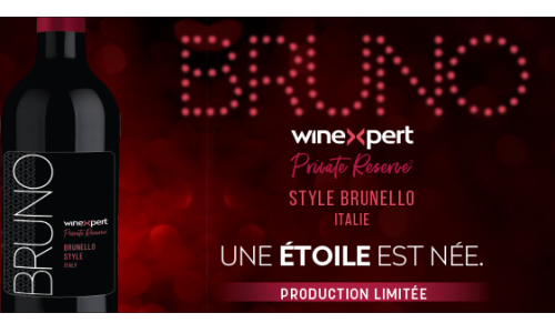 Winexpert Private Reserve BRUNO - Italie!