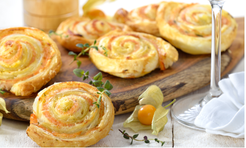 Smoked Salmon Pinwheels