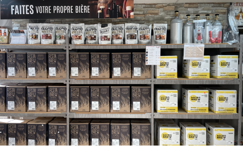 See our Beer Section! 