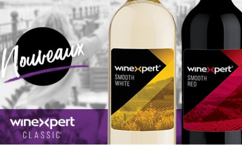 Deux nouvelles raisons conviviales et délicieusement onctueuses d'apprécier la gamme Winexpert Classic.
Les vins Smooth sont conçus pour être conviviaux, ...